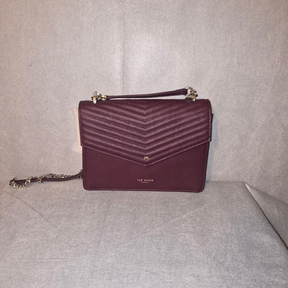 Ted-baker Women's Burgundy and Red Bag